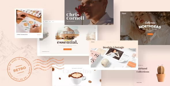 Vintage Retrolie - Retro Multipurpose WordPress Theme Logo