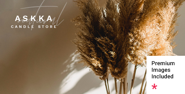 Askka - Candle Shop WordPress Theme Logo